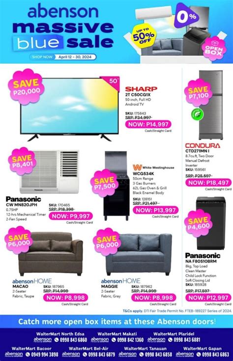 abenson philippines sale.